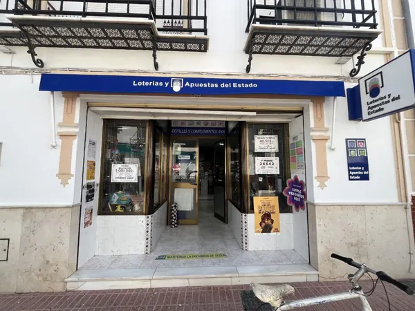 Imagen del punto de venta de Lotería