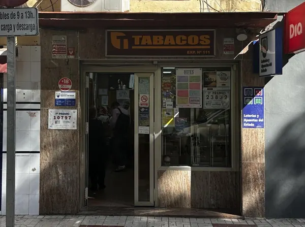 Imagen del punto de venta de Lotería