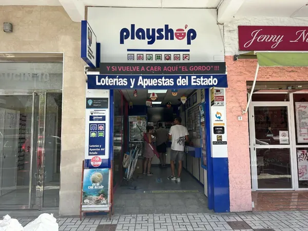Imagen del punto de venta de Lotería