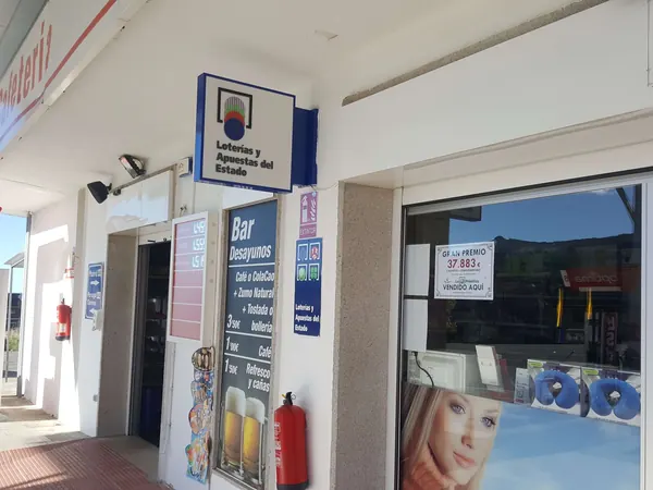 Imagen del punto de venta de Lotería