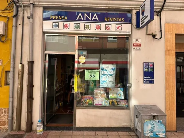 Imagen del punto de venta de Lotería