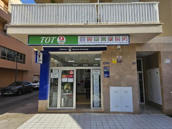 Imagen del punto de venta de Lotería