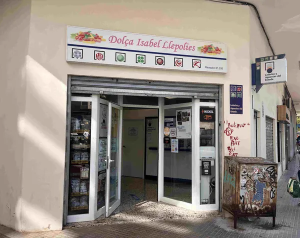 Imagen del punto de venta de Lotería