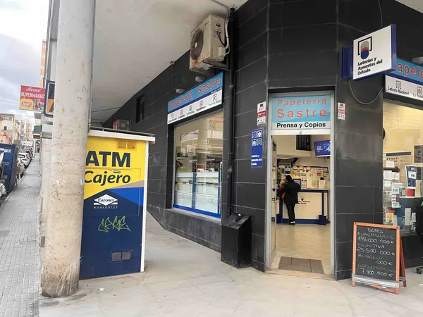 Imagen del punto de venta de Lotería