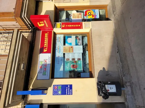 Imagen del punto de venta de Lotería