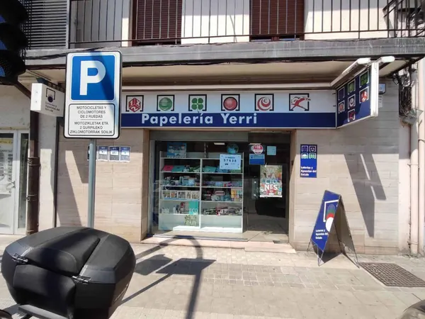 Imagen del punto de venta de Lotería