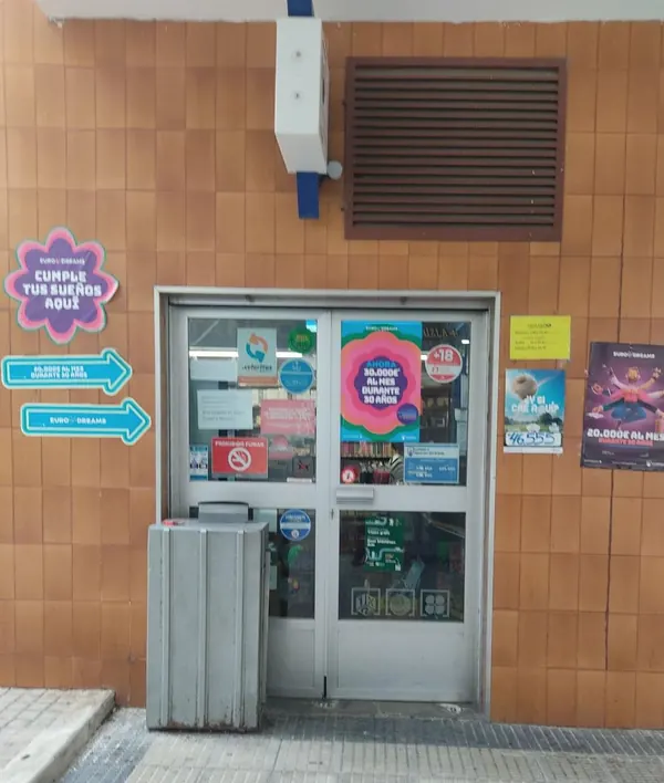 Imagen del punto de venta de Lotería