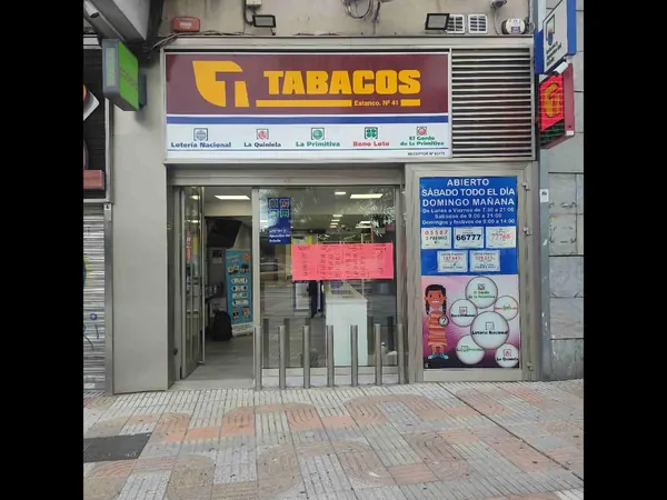 Imagen del punto de venta de Lotería
