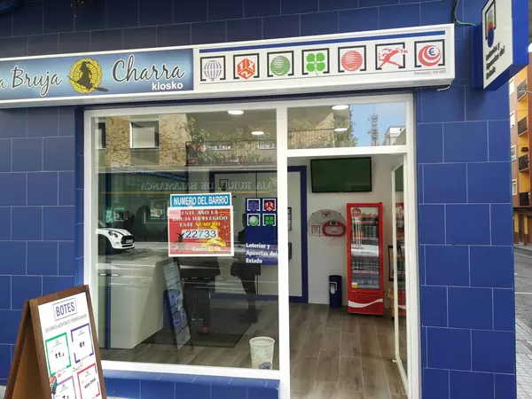 Imagen del punto de venta de Lotería