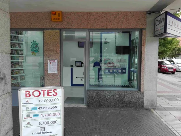 Imagen del punto de venta de Lotería