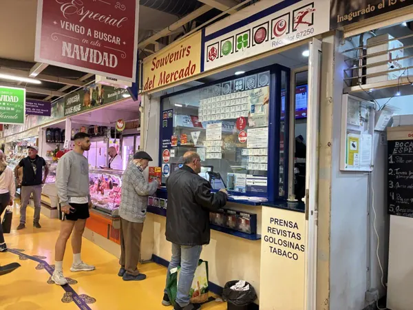 Imagen del punto de venta de Lotería