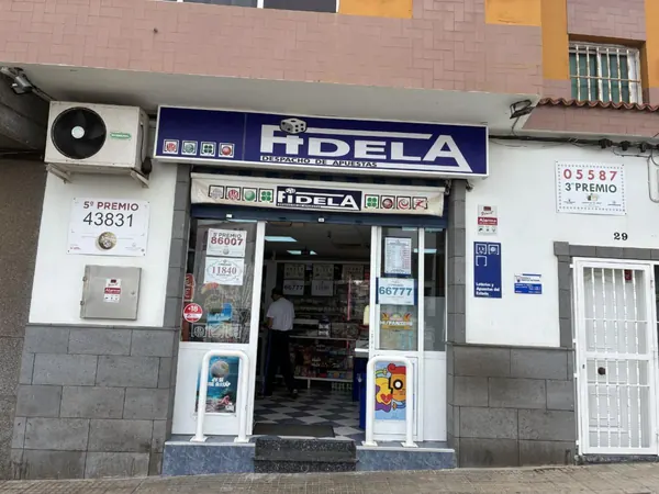 Imagen del punto de venta de Lotería
