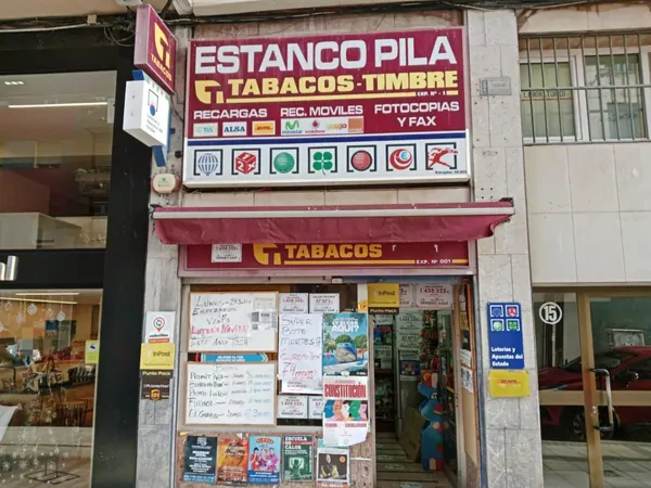 Imagen del punto de venta de Lotería