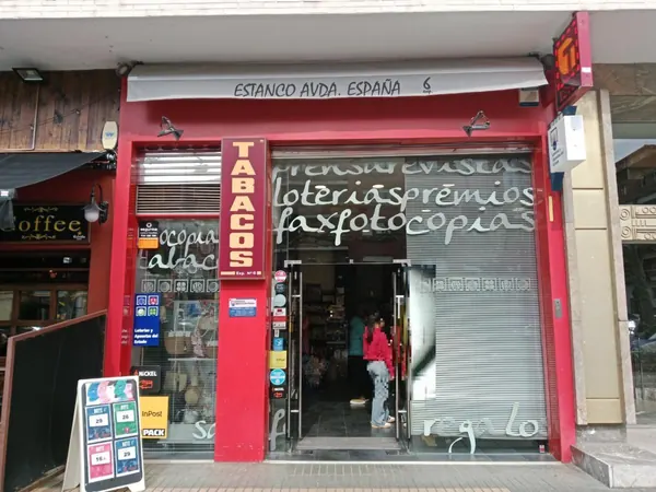 Imagen del punto de venta de Lotería