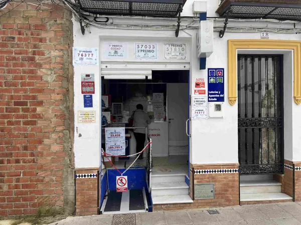 Imagen del punto de venta de Lotería