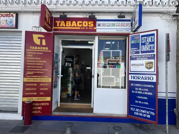 Imagen del punto de venta de Lotería