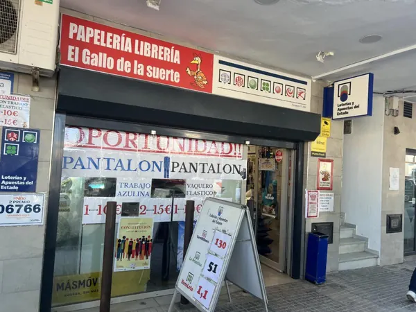 Imagen del punto de venta de Lotería