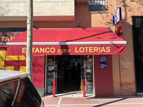 Imagen del punto de venta de Lotería