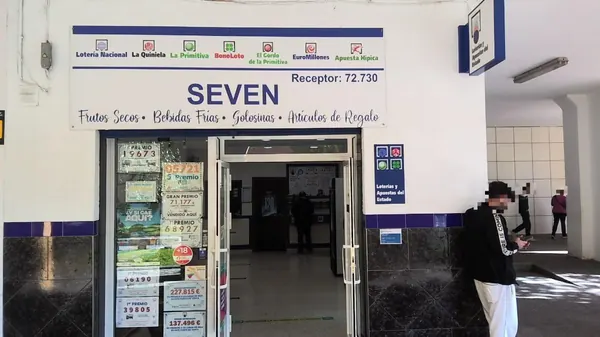 Imagen del punto de venta de Lotería