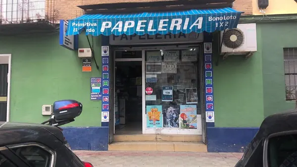 Imagen del punto de venta de Lotería