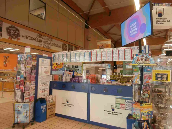 Imagen del punto de venta de Lotería