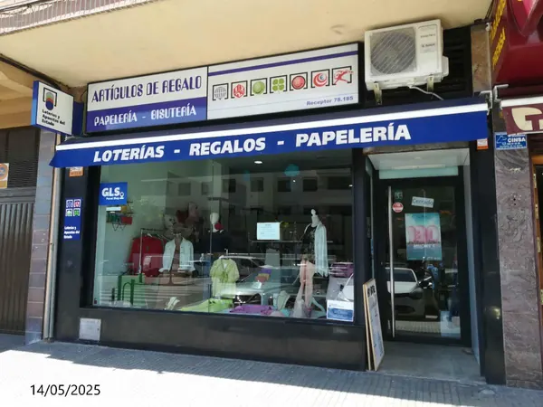 Imagen del punto de venta de Lotería