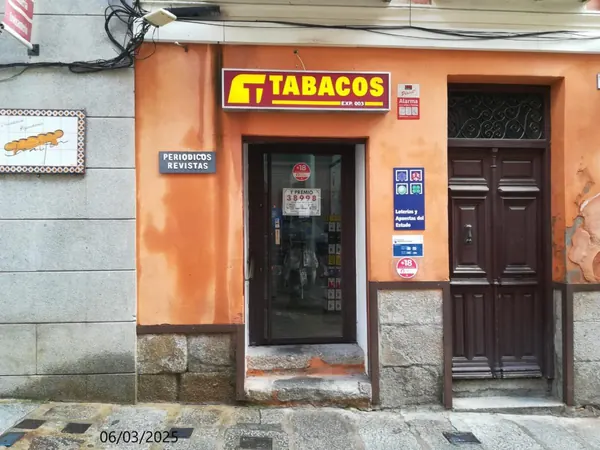 Imagen del punto de venta de Lotería