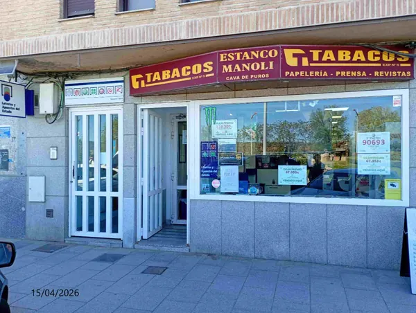 Imagen del punto de venta de Lotería