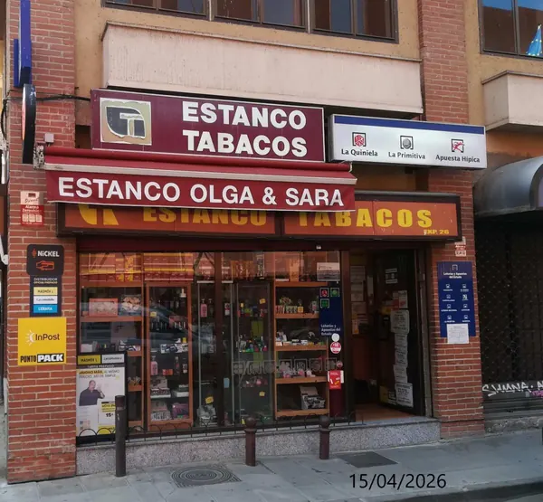 Imagen del punto de venta de Lotería