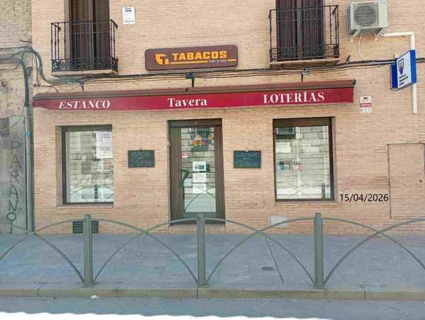 Imagen del punto de venta de Lotería