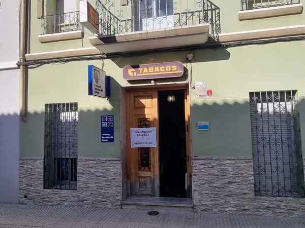 Imagen del punto de venta de Lotería