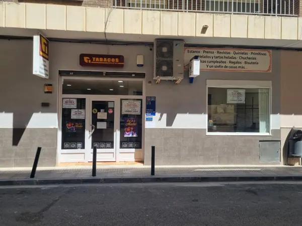 Imagen del punto de venta de Lotería