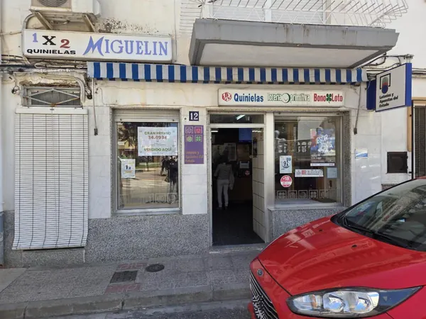 Imagen del punto de venta de Lotería