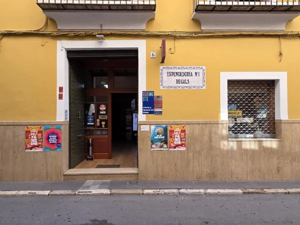 Imagen del punto de venta de Lotería