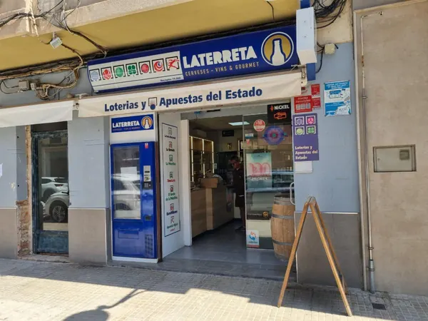 Imagen del punto de venta de Lotería