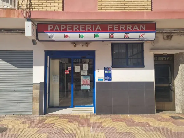 Imagen del punto de venta de Lotería