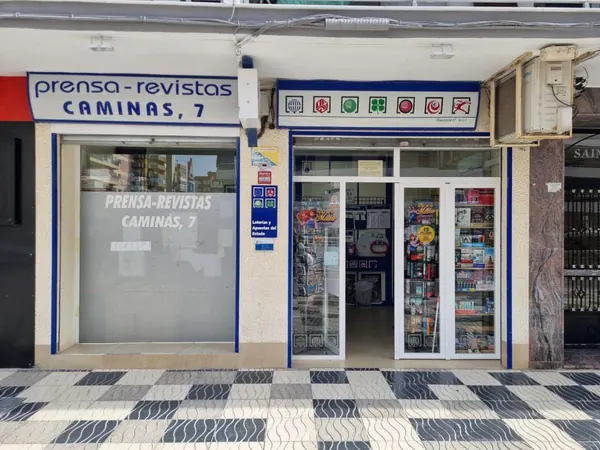 Imagen del punto de venta de Lotería