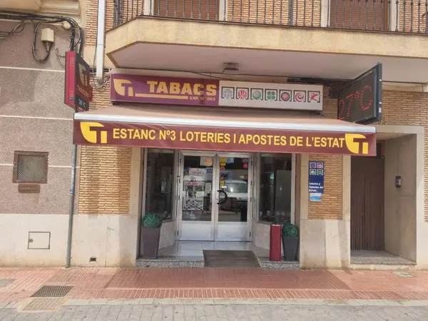 Imagen del punto de venta de Lotería