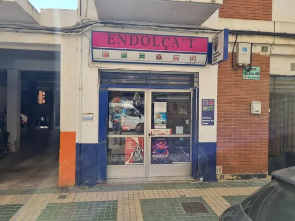 Imagen del punto de venta de Lotería