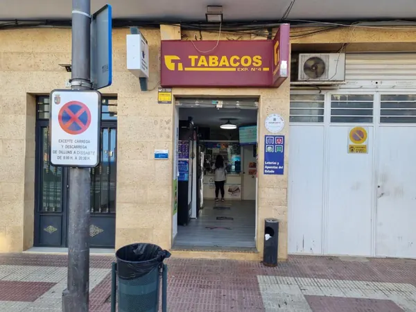 Imagen del punto de venta de Lotería