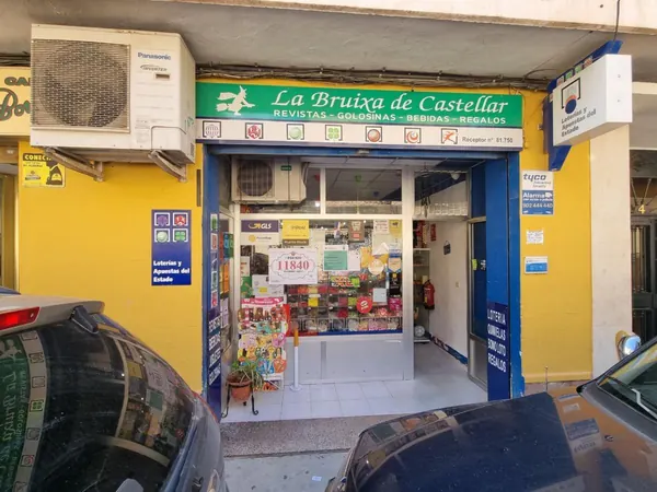Imagen del punto de venta de Lotería