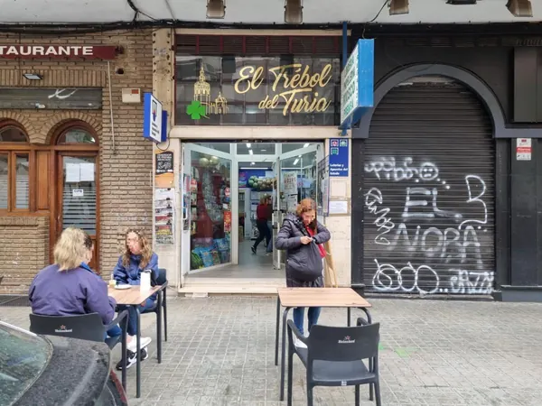 Imagen del punto de venta de Lotería