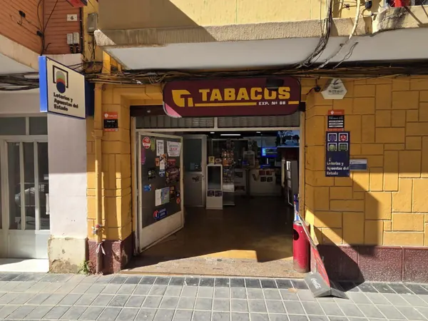 Imagen del punto de venta de Lotería