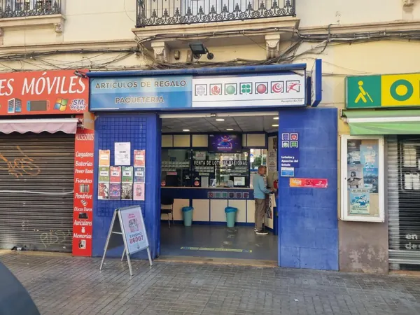 Imagen del punto de venta de Lotería