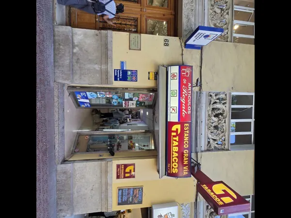 Imagen del punto de venta de Lotería