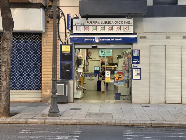 Imagen del punto de venta de Lotería