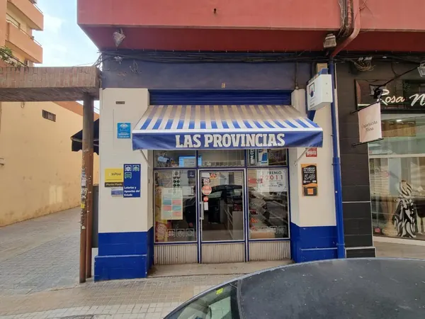 Imagen del punto de venta de Lotería