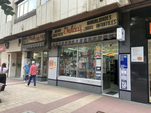 Imagen del punto de venta de Lotería