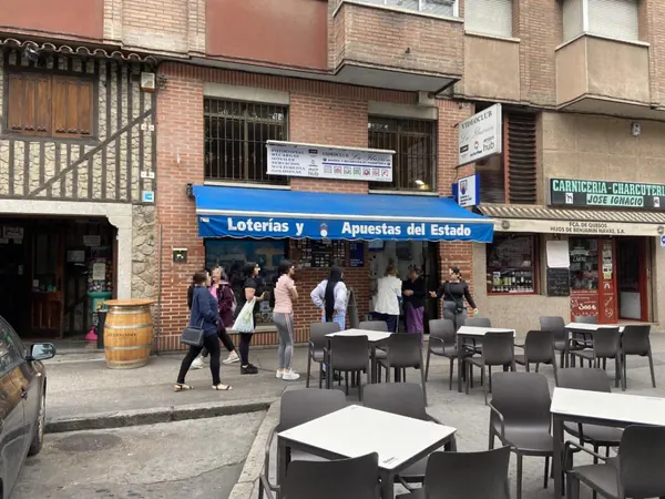 Imagen del punto de venta de Lotería