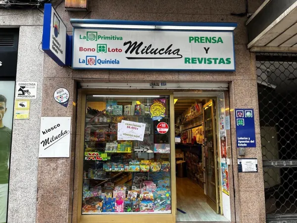 Imagen del punto de venta de Lotería